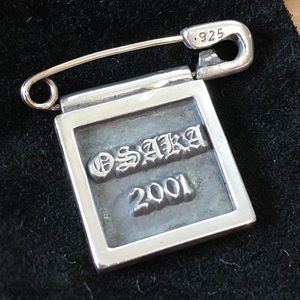 Chrome Hearts Pendant Vintage Osaka 2001 dagger pendant